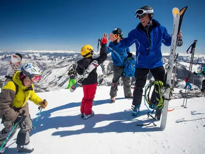 Spaß für die ganze Familie in Aspen Highland © Aspen Skiing company