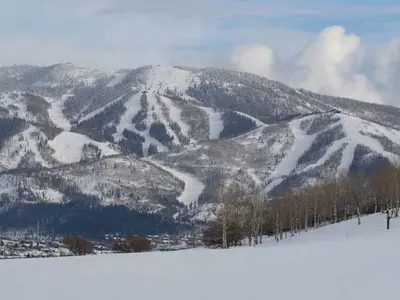 Blick ins Skigebiet Steamboat © Steamboat Ski & Resort Corp