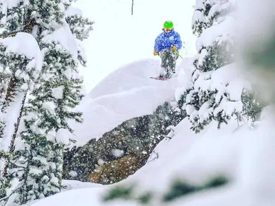 Perfekte Tiefschnee Abfahrten © Winter Park Resort