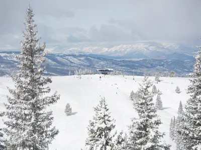 Blick auf die Berge von Vail © Vail Resorts, Connor Walberg Photography