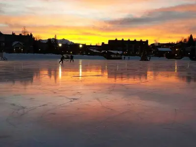 Die Eisbahn in Keystone © Keystone Resort