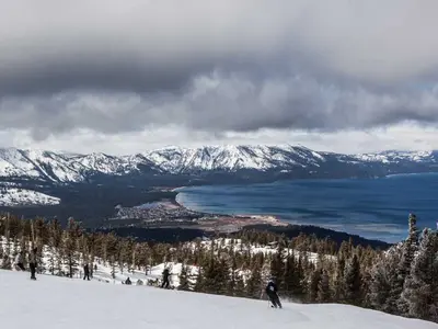 Atemberaubender Blick auf den Lake Tahoe © Heavenly Mountain Resort