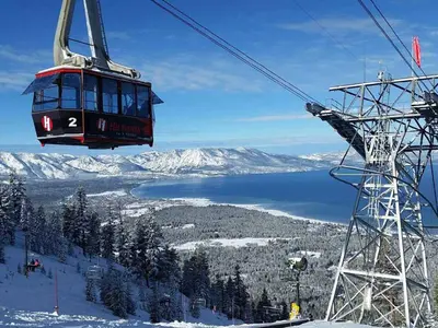 Aufstieg mit der Gondel © Heavenly Mountain