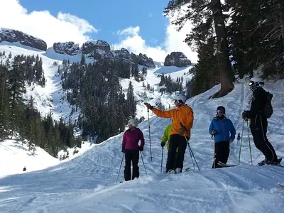 Skispaß für alle  © Kirkwood Mountain Resort