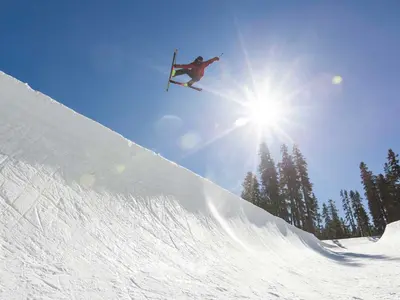 Halfpipe in Sierra-at-Tahoe © Sierra at Tahoe, Paul Walker Photography