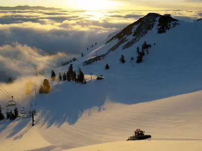Sonnenaufgang in Alpine Meadows © Squaw Valley Alpine Meadows, KeokiFlagg00117