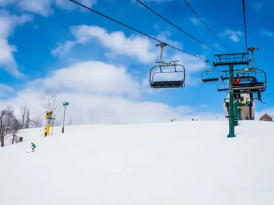 Die breiten Pisten von Whitetail © Whitetail Resort