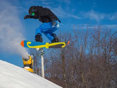 Jump im Snowpark Whitetail © Whitetail Resort