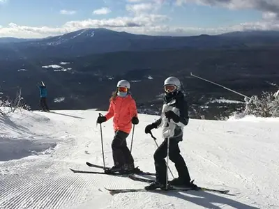 Unterwegs auf den Pisten von Bromley Mountain © Bromley Mountain