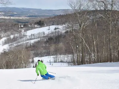 Blick ins Tal von Catamount © Catamount Ski Area