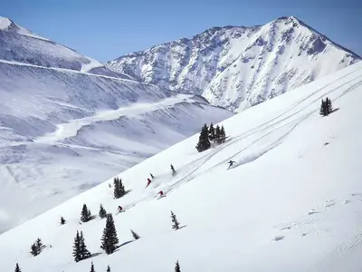 Die Tiefschneepiste von Copper Mountain © Tripp Fay, Copper Mountain