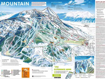 Pistenplan Crested Butte