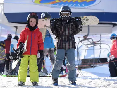 Kinder in Bristol Mountain © Bristol Mountain Resort