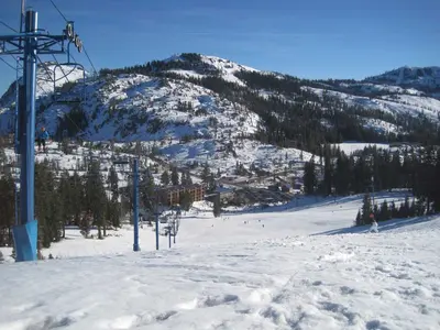Blick ins Tal Donner Skio Ranch © Donner Ski Ranch