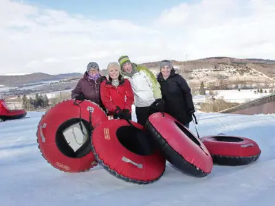 Snowtubing in Greek Peak © Greek Peak Mountain Resort