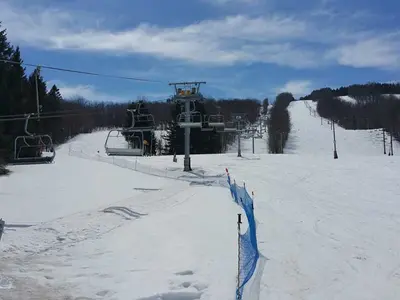 Bestens präparierte Pisten © Greek Peak Mountain Resort