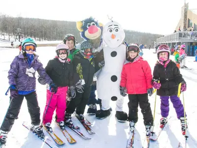 Skispaß auch für Kinder © Montage Mountain