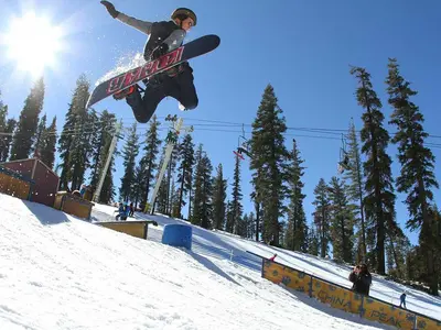 Snowpark China Peak © China Peak Mountain Resort