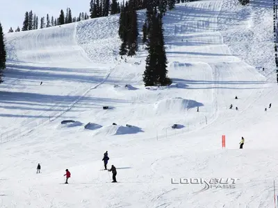 Snowpark in Lookout Pass © Lookout Pass Ski & Recreation Area