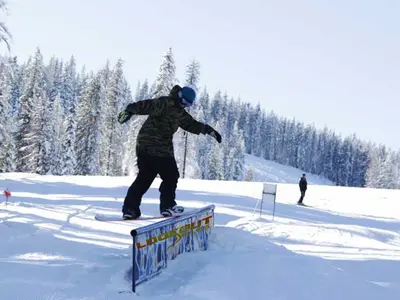 Snowpark in Lookout Pass © Lookout Pass Ski & Recreation Area