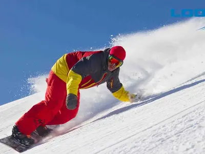 Snowboardabfahrt in Lookout Pass © Lookout Pass Ski & Recreation Area