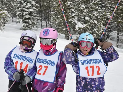 Kids in der Skischule © Showdown Montana
