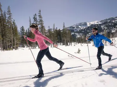 Ski Langlauf in Mammoth © Mammoth Mountain Ski Area