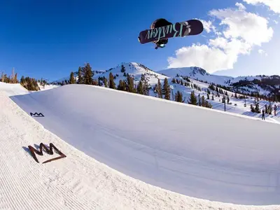 Halfpipe in Mammoth Mountain © Mammoth Mountain Ski Area