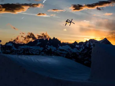 Jump im Terrain Park © Mammoth Mountain Ski Area