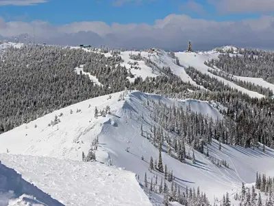 Blick über das Skigebiet Mission Ridge © Mission Ridge Ski & Board Resort