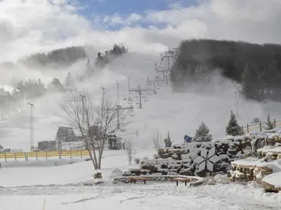 Blick auf den Berg © Wisp Resort