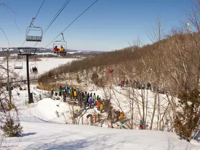 Blick ins Tal von Chestnut © Chestnut Mountain Resort