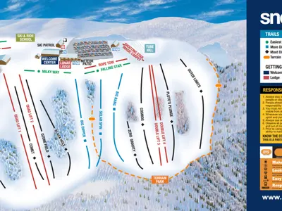 Pistenplan Ski Snowstar