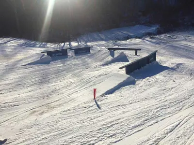 Snowpark in Ski Snowstar © Ski Snowstar Winter Park