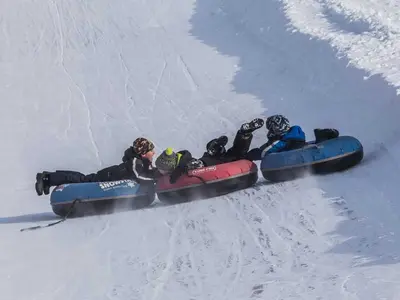 Spaß auf dem Tubing Hill © Ski Snowstar Winter Park
