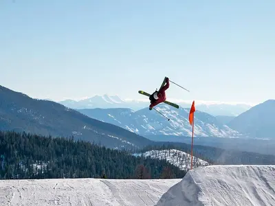 Freestyle im Terrainpark © Whitefish Mountain Resort