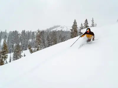 Skifahrer im Sugar Bowl Resort © Sugar Bowl Resort