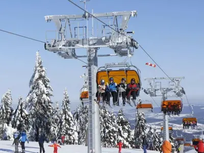 Das Skigebiet Klinovec ist komplett modernisiert © Skiareal Klinovec