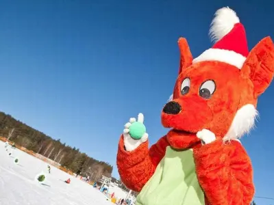 Viel Spaß haben die Kids mit dem lustigen Fuchs des Fox-Park © LIPNO SERVIS s.r.o.