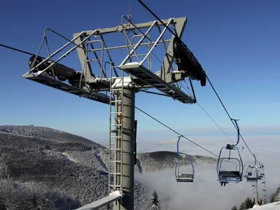 Seilbahn im Skigebiet Pustevny © PUSTEVNY,s.r.o.