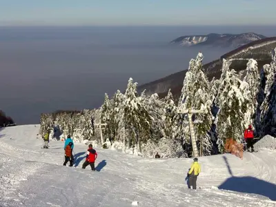 Pisten im Skigebiet Pustevny © PUSTEVNY,s.r.o.