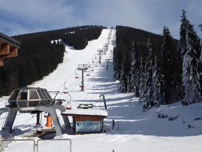 Sessellift im Skiareal Bonera Ramzova © Ski areál Ramzová - ?erák