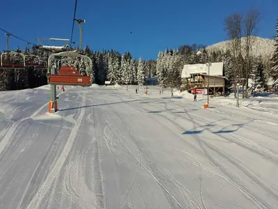 Sessellift in Bubákov Herlíkovice © SKI areál Bubákov