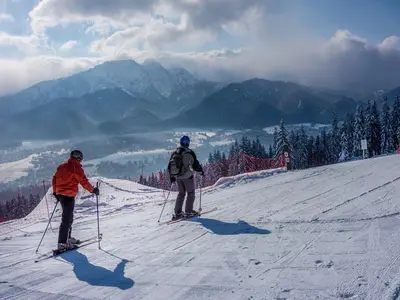 Pisten im Skigebiet Gubalowka in Zakopane © POLSKIE KOLEJE LINOWE S.A.