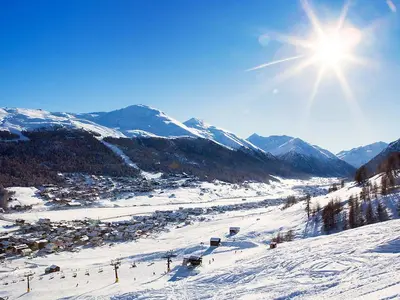 Panoramablick über das Skigebiet Szklarska Poreba © Touristinformation Szlarska Poreba