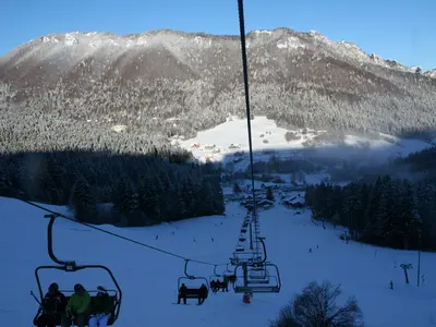 Panorama vom Skigebiet ins Vratna Tal © &Vrátna - Free Time Zone