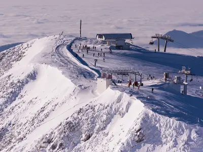 Gipfel im Skigebiet Krvavec © Iztok Medja / slovenia.info
