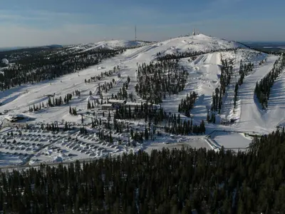 Ruka West im Skigebiet Ruka-Kuusamo © Ruka Ski Resort