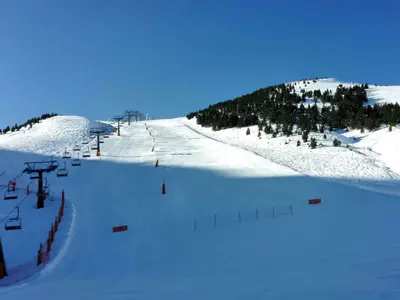 Blick auf die Pisten  © Aramon Cerler