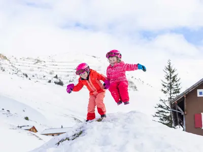 Kinderspaß in Malbun © Liechtenstein Tourismus / Daniel Schwendener